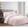 A set with a vertical bedspread, size 240x260 cm, 50x70 cm - 2 pcs, color cream