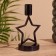 Svezdochka candlestick 14.5 cm, metal