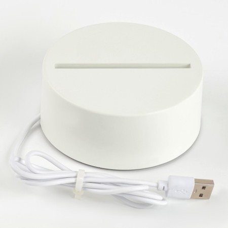 Light tablet for drawing in the dark, circle, plastic-6