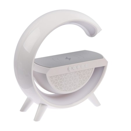 Portable column-nightlight BT2301, 5 W column, 10 W charging, 1200 mAh, backlight, white-1