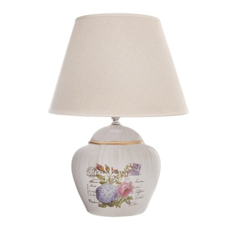 Table lamp with lampshade Risalux "City", E27, 40 W, 30 × 30 × 43 cm-7