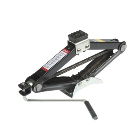 The rombic tundra jack, with a rubber support, lifting height 100 - 400 mm, 1 ton
