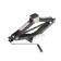 The rombic tundra jack, with a rubber support, lifting height 100 - 400 mm, 1 ton
