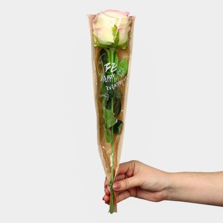 Flower Package "Be Happy Everyday", 12.5 x 4 x 45 cm-4