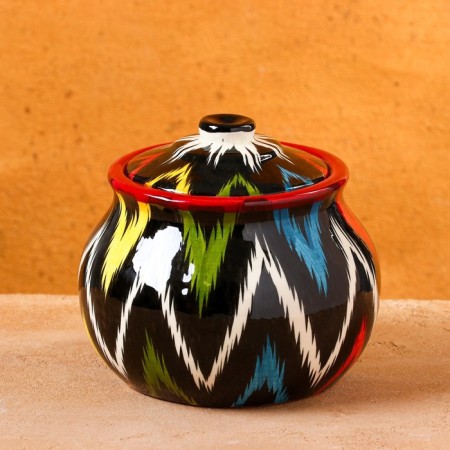 Sugar Rishtan Ceramics "Atlas", 1000 ml, multi -colored