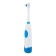 Electric toothbrush Homestar HS-6005, rotational, 6500 rpm, 2 nozzles, blue