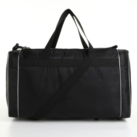 Sports bag with lightning, 3 outer pocket, black color-1