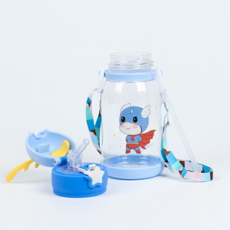 Water bottle, 600 ml, "superhero"-3
