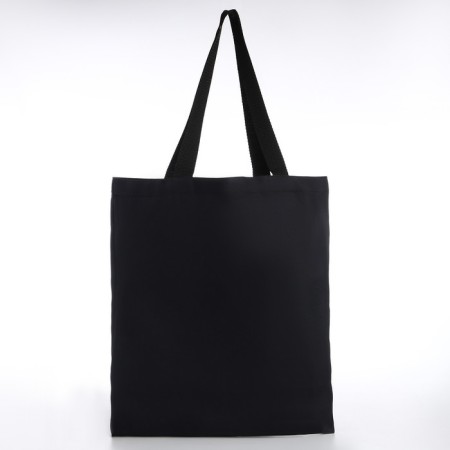 Bag Schoper "Cat", 35*0.5*40, print with sparkles, without lining, black-5