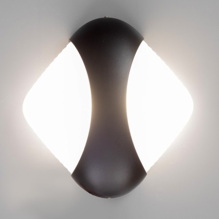 Lamp "Barrel" 2xLED 10W 4000K IP66 Black 18x5.2x17 cm