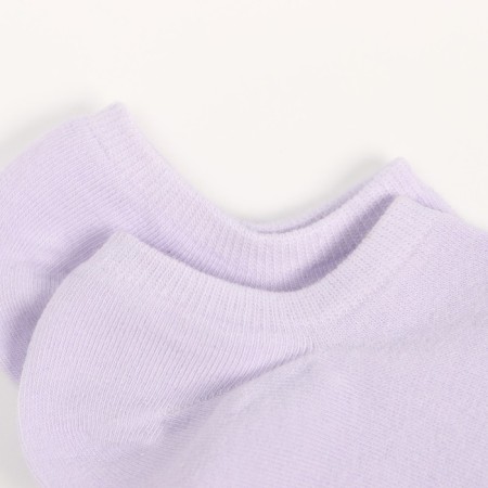 Women's socks shortened, lilac color, size 36-40-2