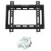 ARM Media Steel-5 bracket, for TV, fixed, 15-47 ", 20 mm from the wall, black