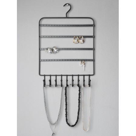 Organizer for jewelry "hanger", 37*25*5cm, black color