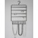 Organizer for jewelry "hanger", 37*25*5cm, black color