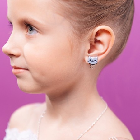 Clips "Cute details for you" Children's earrings-5