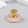 Handle for the casket "Pink quartz" 2.6x1.7 cm