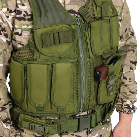 Жилет разгрузочный "Storm tactic", зеленый-2