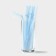 Disposable tubes for a shade cocktail, 21 cm, d = 5 mm, 50 pcs, with corrugation, striped