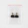 Heels for heels, 12 × 12 × 6 mm, 2 pcs, black color