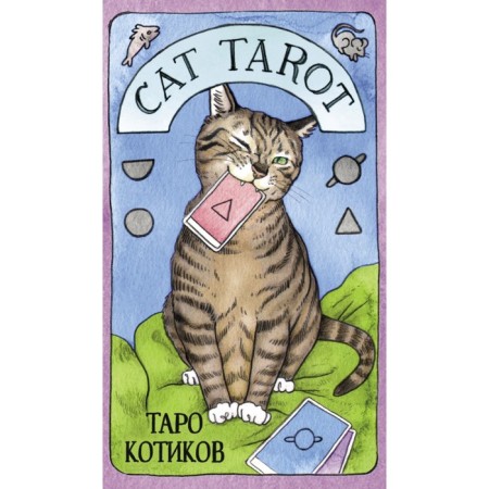 Cat Tarot. Tarot Kotikov (78 cards and a guide in a gift case). Lynn Cott M.