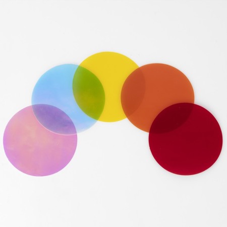 Light device "Sunset", 5 cartridges, glow warm white, 5 in-10