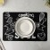 Serving napkin on the table "Culinary", 42 × 27 cm, black color