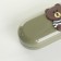 Case for glasses on the cracker, green color