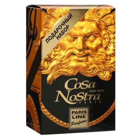 Gift set for men: toilet water Cosa Nostra, 100 ml + shaving foam, 200 ml-1