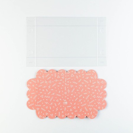 Cookie box, confectionery packaging with PVC lid, “air love”, 10.5 x 21 x 3 cm-5