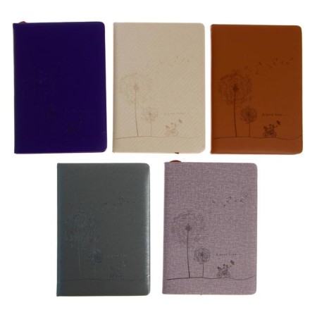 Deliciper of Leduced A5, 148 sheets in a ruler, PVC cover, mix-11