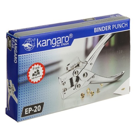 Punch for eyelets (rivets), up to 20 sheets, EP-20, steel, metallic-3