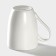 Porcelain share mug "Heart", 350 ml, white color