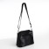 Bag Cross-Bodi with a zipper, black color