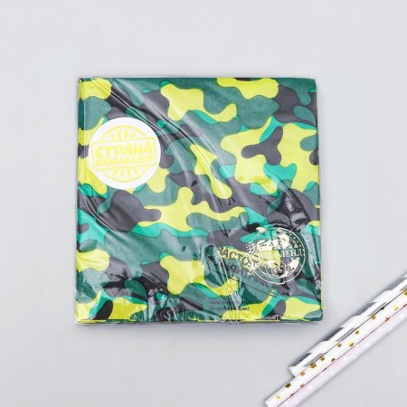 Napkins "Real Defender", 25x25 cm, set 20 pcs.-6
