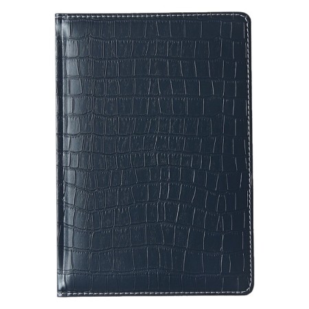 Telephone book A5, 64 sheets of Devente.wild, a solid cover of artificial leather, cream block 70 g/m2, dark blue