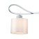 Suspended Indigo, 13011/3P Chrome. 3x60W, e27, 840x150x450/1650 mm, white color