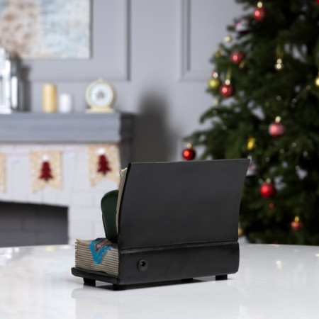 LED figure "Festive evening" 19 × 15 × 12 cm, polystone, AAX3 batteries (not in the kit), USB, glow of multi-3