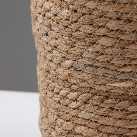 Kashpo wicker "safari", 25.5x25.5x23 cm, natural-2