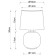 Decorative table lamp Arte Lamp Merga A4001LT-1GO, E14, 40 W, 16x16x26 cm, golden