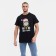 New Year's T -shirt, black color, size 50