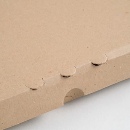 Pizza box, brown, 25.5 x 25.5 x 3 cm-2