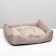 Lynchy-divan with a bilateral pillow, 65 x 56 x 14 cm, mix of flowers