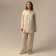 Women's suit (shirt and trousers) SL Home p. M, milk