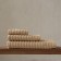 Terry towel Pasionaria "Wave", 450 gr, size 30x50 cm, beige color