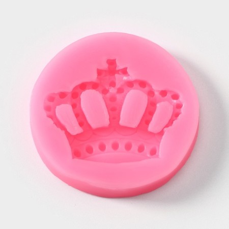 Mold "Crown", silicone, 5.5 × 5.5 cm, color mix-2