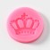 Mold "Crown", silicone, 5.5 × 5.5 cm, color mix