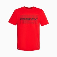 Футболка President, размер S, цвет красный