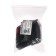 Torso steering wheel, fur, multi -size, black