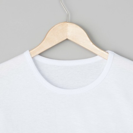 Male T-shirt BK-136 White color, rr 68-1