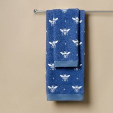 Trick MAYA towel, size 50x90 cm, blue color